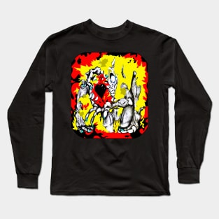 A Weird Demon Finding a Heart Long Sleeve T-Shirt